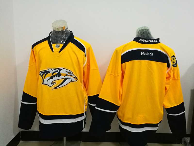 Nashville Predators Blank Yellow Stitched NHL Jersey,We sell and wholesale Nashville Predators Blank Yellow Stitched NHL Jersey on line form chian!
